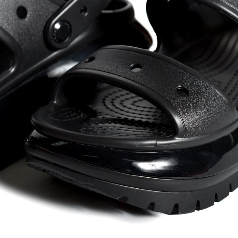 crocs CLASSIC MEGA CRUSH SANDAL BLACK クロックス クラシック