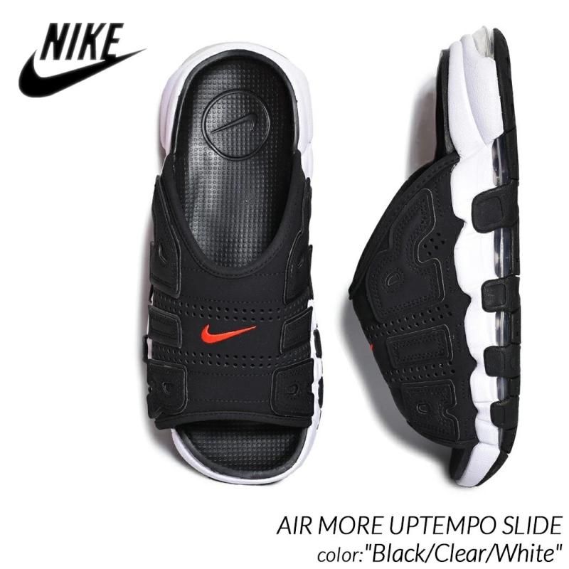 Nike Air More Uptempo Slide Black モアテン是非よろしくお願い致します♡″