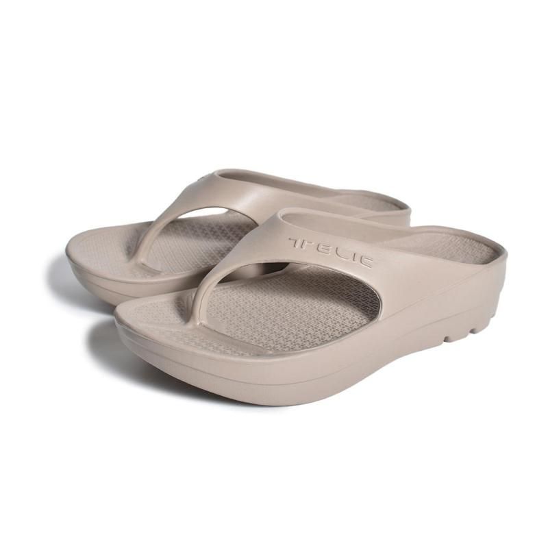 TELIC W-FLIPFLOP Cork Brown ƥå ֥ եåץեå  SANDAL ȥ 饤 㿧 ֥饦 ꥫХ꡼ 4550557776232