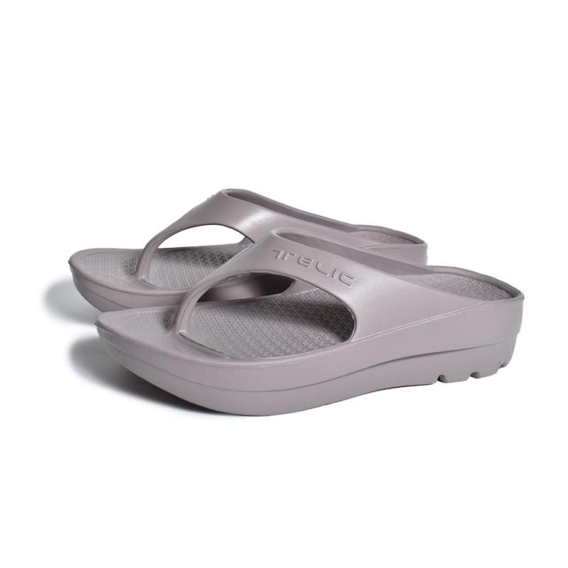 TELIC W-FLIPFLOP Ash Grey ƥå ֥ եåץեå  SANDAL ȥ 饤 졼  ꥫХ꡼ 4550557775648