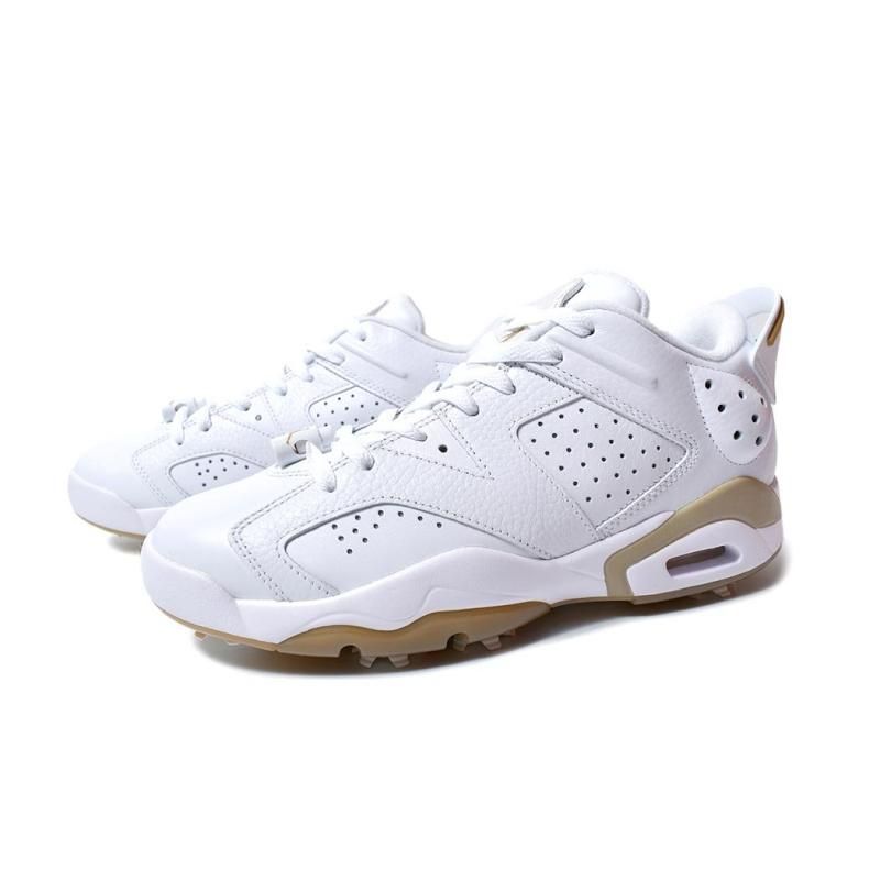 NIKE JORDAN RETRO 6 GOLF LINEN WHITE/KHAKI ʥ  硼 ȥ  ˡ (  ե塼 DV1376-100 )
