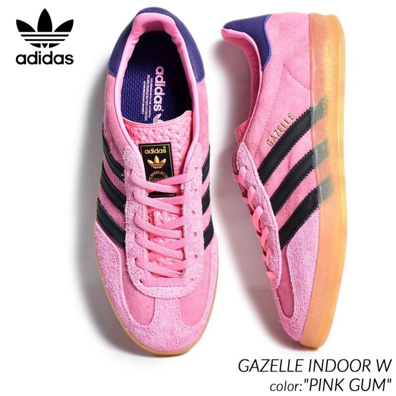 Adidas Gazzel indoor w IE7002 ガゼル ガッツレーファッション