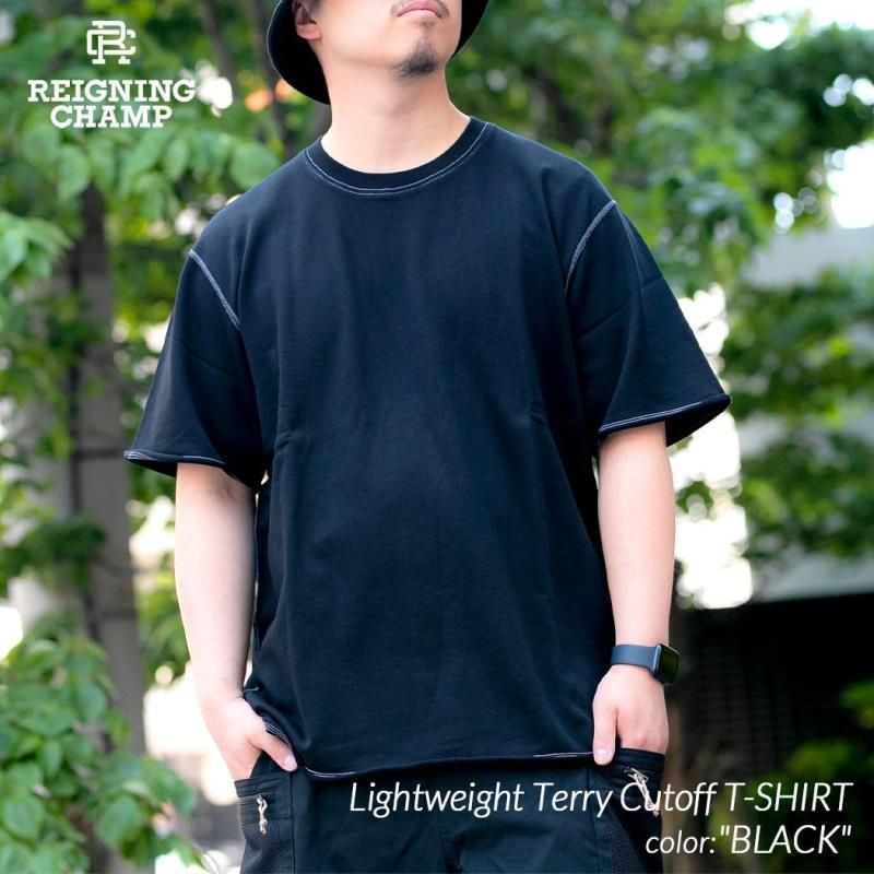 REIGNING CHAMP Lightweight Terry Cutoff T-SHIRT 