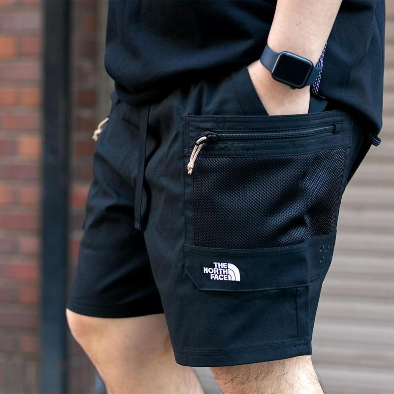  THE NORTH FACE M Class V Pathfinder Belted Shorts BLACK  Ρե 硼 ѥ ̤ȯ NF0A86QJJK3