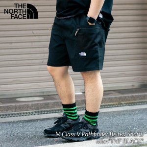  THE NORTH FACE M Class V Pathfinder Belted Shorts BLACK  Ρե 硼 ѥ ̤ȯ NF0A86QJJK3