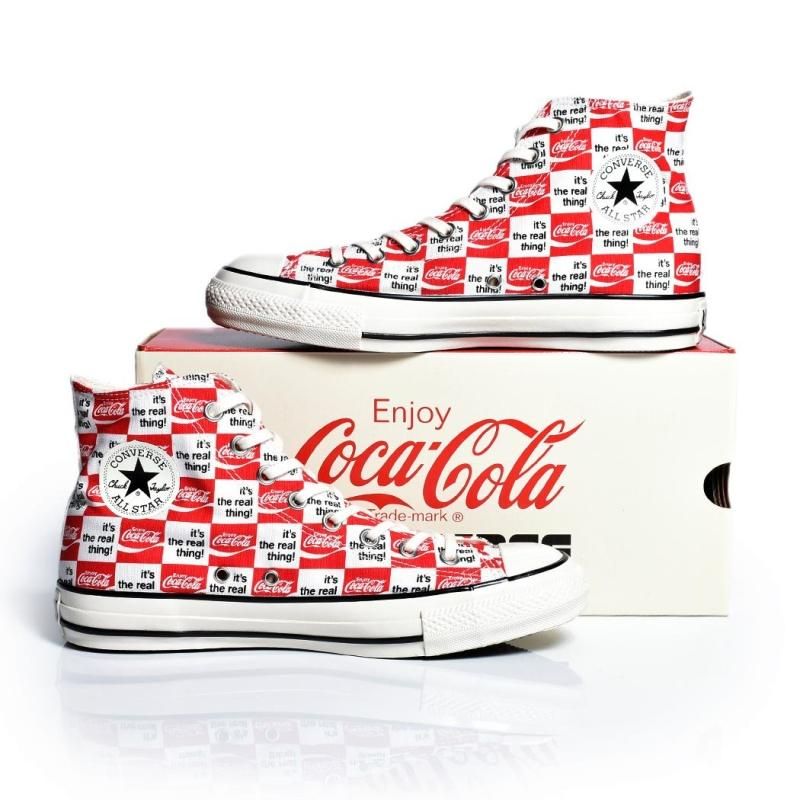 CONVERSE ALL STAR US Coca-Cola CK HI RED/WHITE С 륹  ϥ ˡ (  ۥ磻  31312060 )