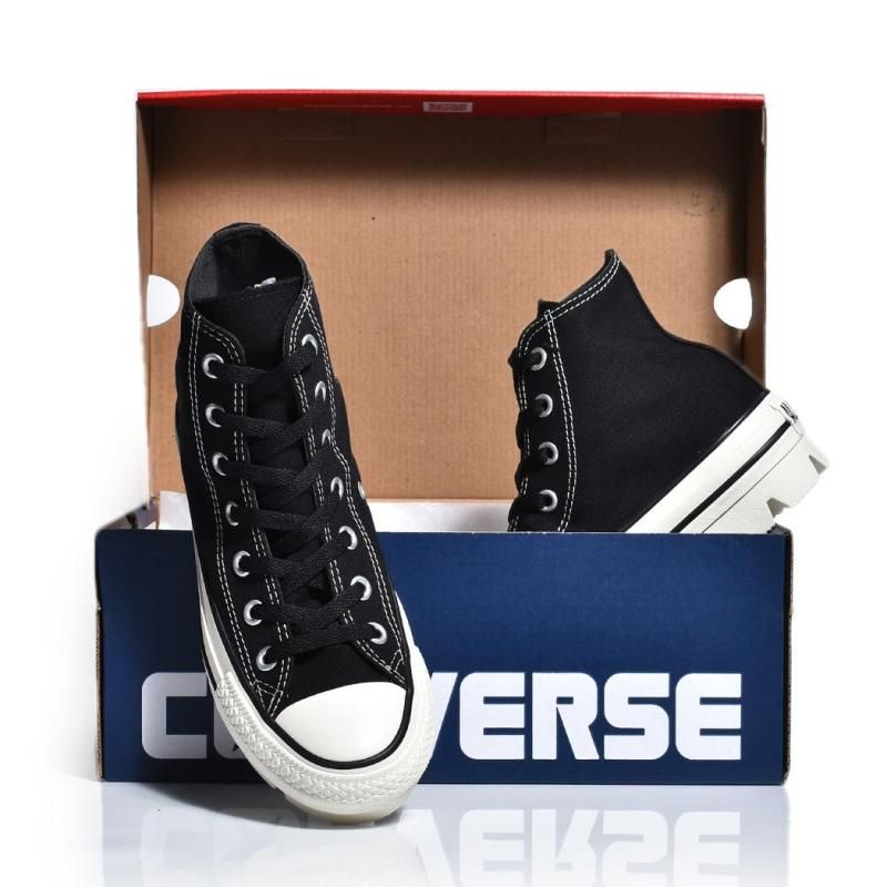 CONVERSE ALL STAR ブラック 厚底スニーカー