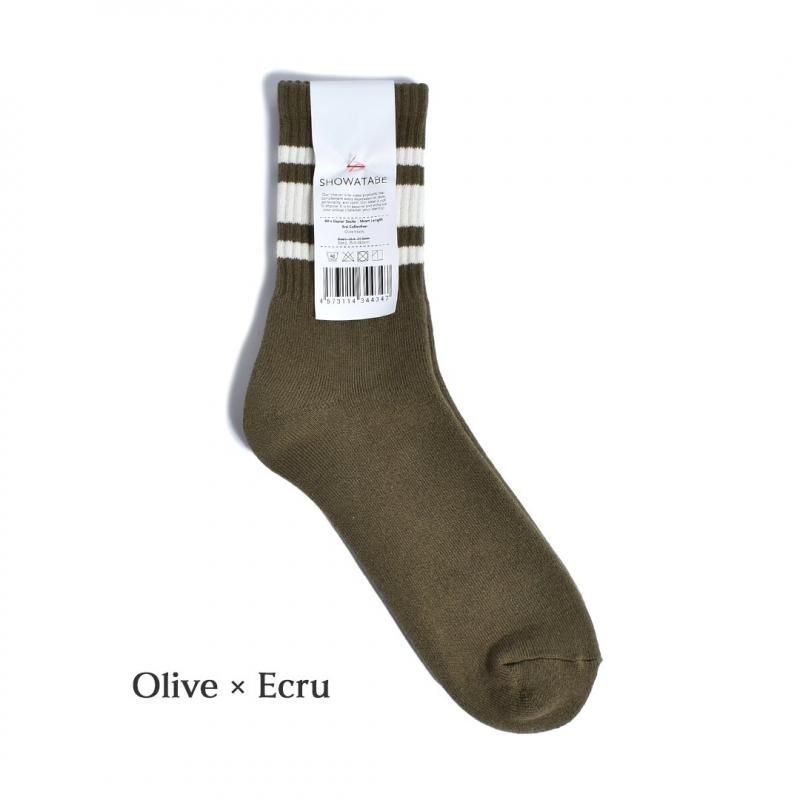 メンズ】decka -quality socks- 80's Skater Socks Short Length