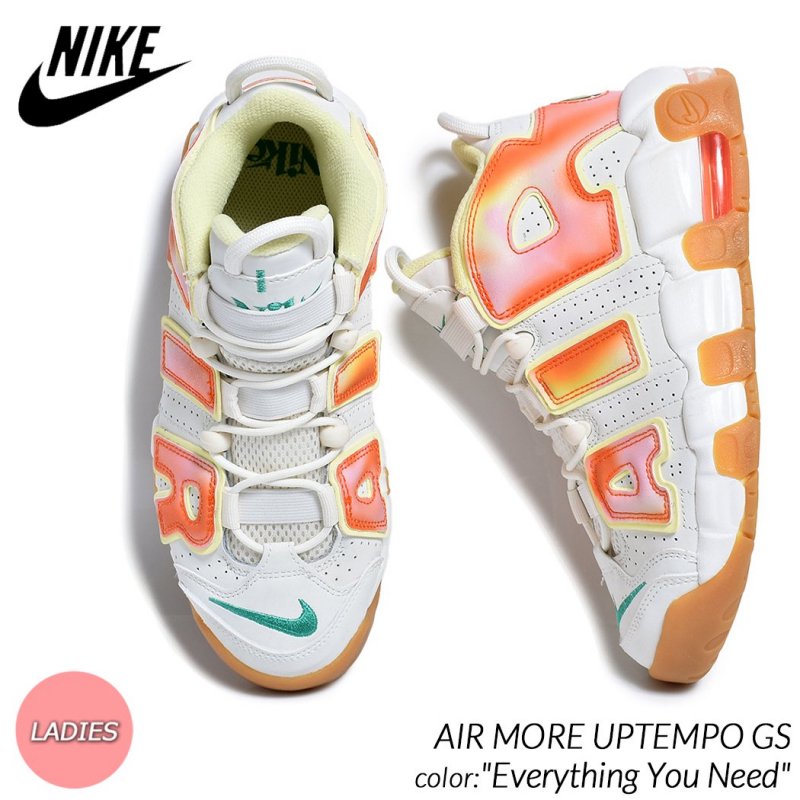 海外限定 NIKE AIR MORE UPTEMPO GS 