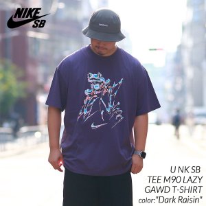  NIKE SB U NK SB TEE M90 LAZY GAWD T-SHIRT Dark Raisin ʥ  T ̤ȯ TEE SKATE FZ5285-573