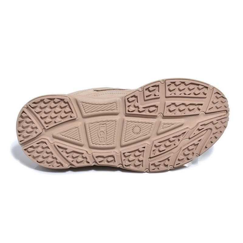 美品! UGG ブラウン 厚底スニーカー UGG Ashton Hybrid スニーカー レディース 厚底 ヒール おしゃれ