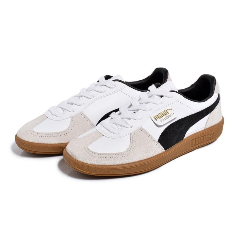 Puma Palermo ブラック/ホワイト シューズ 27.5 PUMA PALERMO MODA PUMA WHITE-PUMA BLACK （プーマ パレルモ