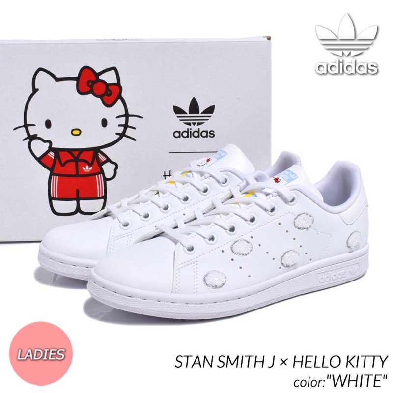 adidas STAN SMITH J × HELLO KITTY 