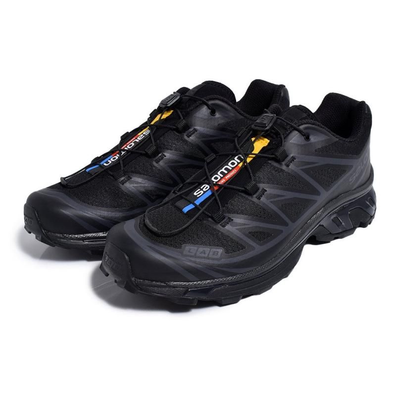 SALOMON XT-6 BLACK サロモン スニーカー 25CM SALOMON XT-6 BLACK/BLACK/PHANTOM L41086600 ( サロモン