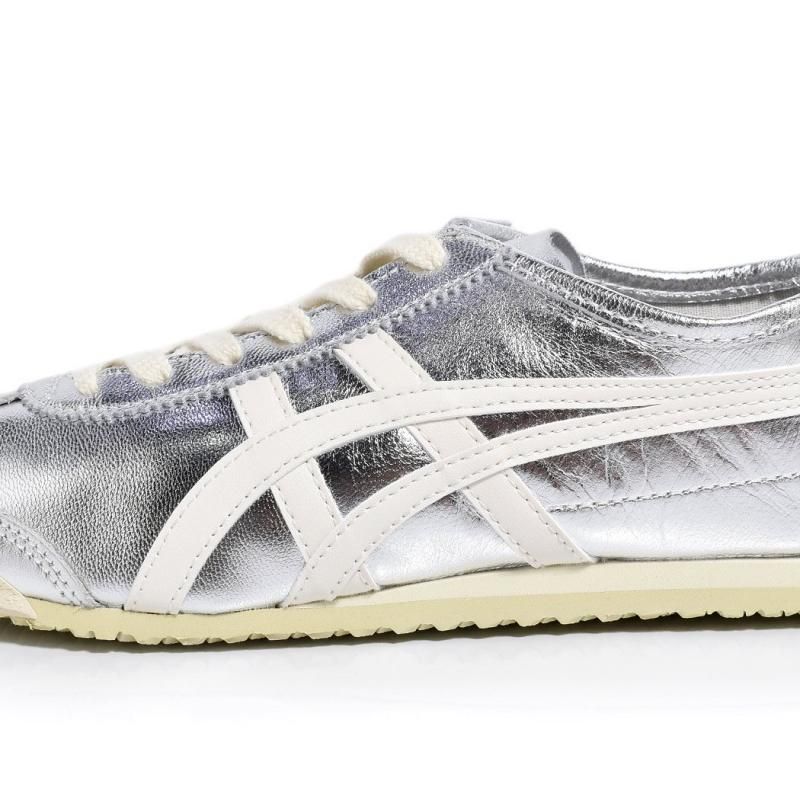 Onitsuka Tiger オニツカタイガーメキシコ66 Silver24.5 Onitsuka Tiger オニツカタイガー メキシコ スニーカー MEXICO