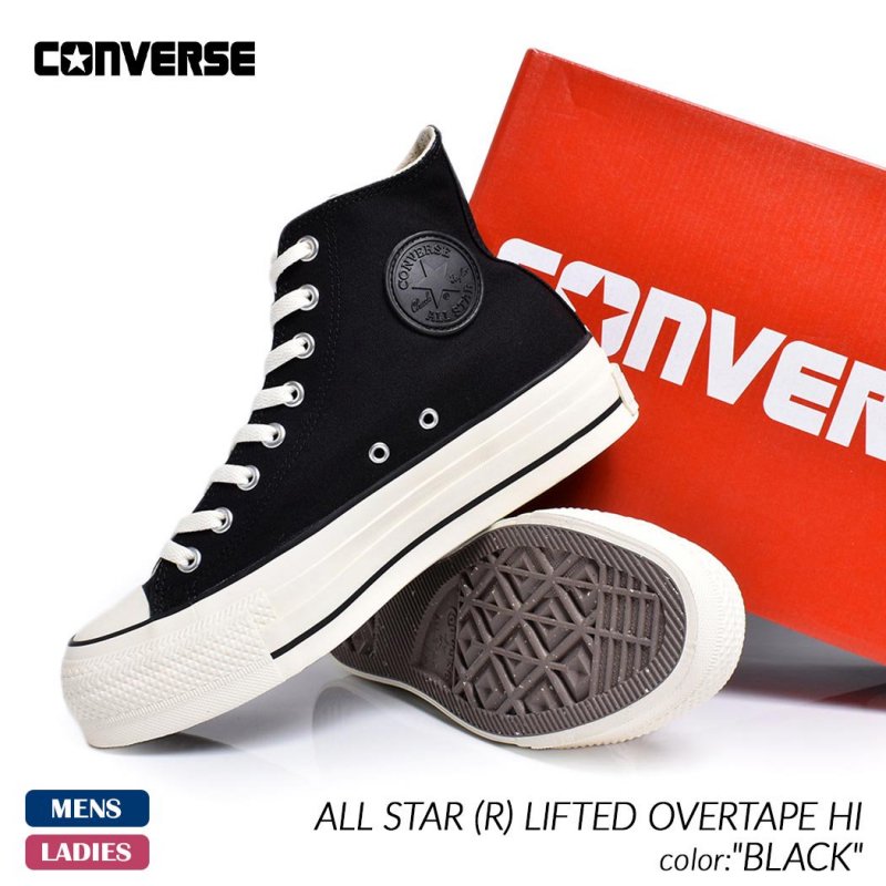 CONVERSE ALL STAR (R) LIFTED OVERTAPE HI 