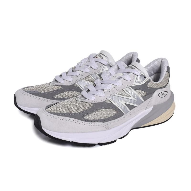 TJ　 New Balance スニーカー ホワイト/グレー 24.0 NEW BALANCE 