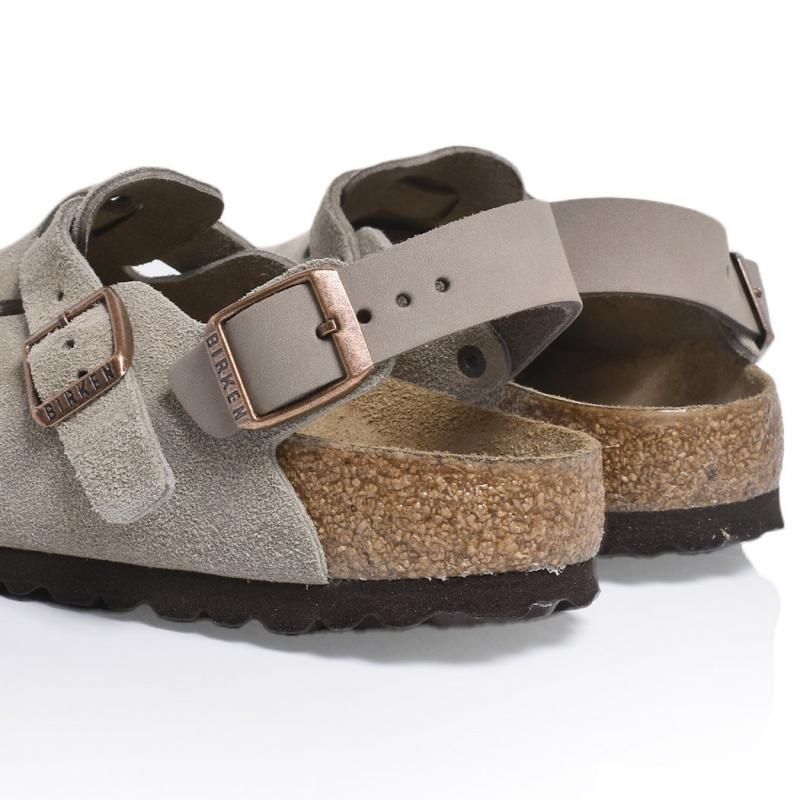BIRKENSTOCK TOKIO 2 SUEDE ( NARROW FIT ) TAUPE
