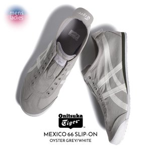 Onitsuka Tiger MEXICO 66 SLIP-ON OYSTER GREY/WHITE ˥ĥ ᥭ åݥ ˡ  ǥ 1183B603-020