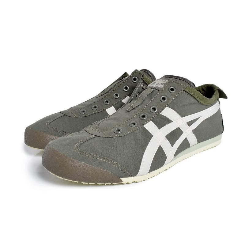 Onitsuka Tiger MEXICO 66 SLIP-ON MANTLE GREEN/BIRCH オニツカ