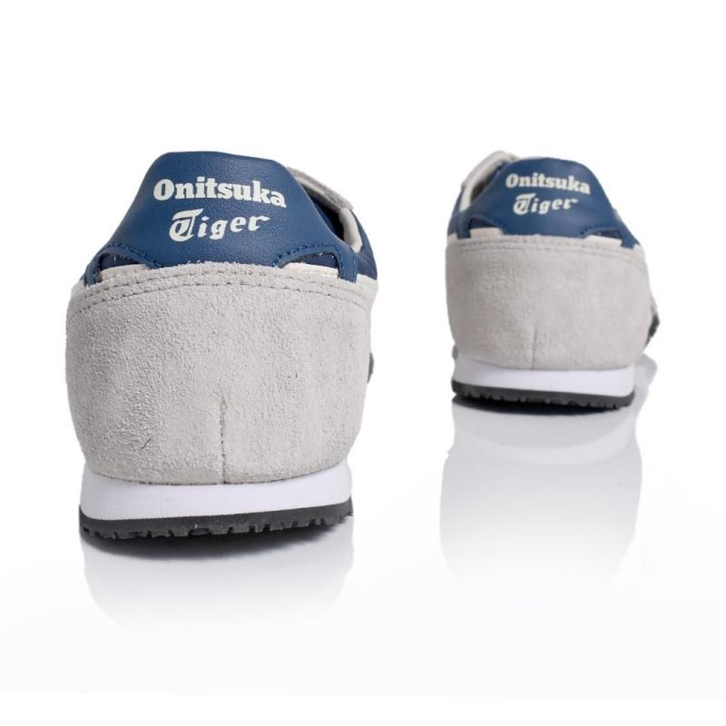 オニツカタイガー　TH109L 23.5 グレー/ネイビー　セラーノ Onitsuka Tiger オニツカタイガー セラーノ スニーカー SERRANO