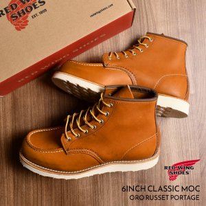 RED WING 6INCH CLASSIC MOC 