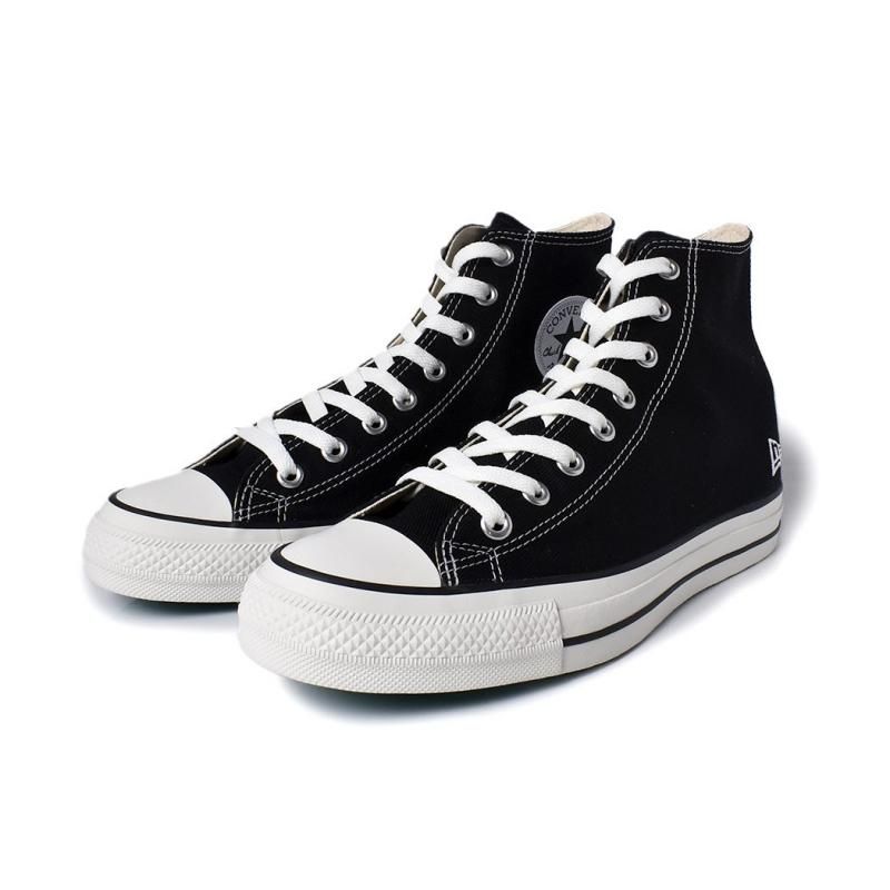 中古美品 CONVERSE ALL STAR HI NEW ERA BLACK CONVERSE × NEW ERA ALL STAR (R) HI / NE 