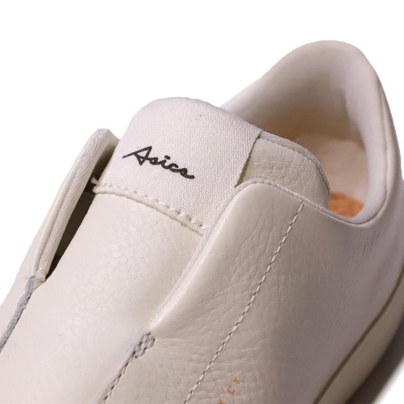 asics GEL LUX CT 白 レザー 24.5センチ asics GEL-LUX CT SLIP-ON 