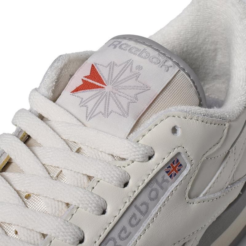 REEBOK CLASSIC LEATHER 1983 VINTAGE CHALK/MGGRY/RED 国内発送 Reebok Classic Leather 1983 Vintage (Chalk/Vector Red) – CNCPTS