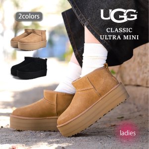 UGG   饷å ȥ ߥ ץåȥե WOMENS CLASSIC ULTRA MINI PLATFORM (   1135092 )