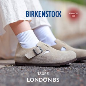 BIRKENSTOCK LONDON BS ( NARROW FIT ) TAUPE ӥ륱󥷥ȥå ɥ å 塼 ǥ ٥ ȡ 1010504