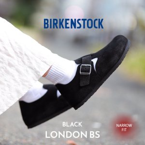 BIRKENSTOCK LONDON BS ( NARROW FIT ) BLACK ӥ륱󥷥ȥå ɥ å 塼  ֥å  1028078