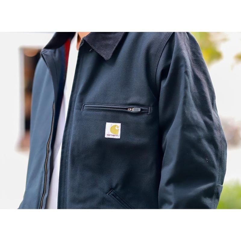 CARHARTT Relaxed Fit Duck Blanket Linted Detroit Jaket