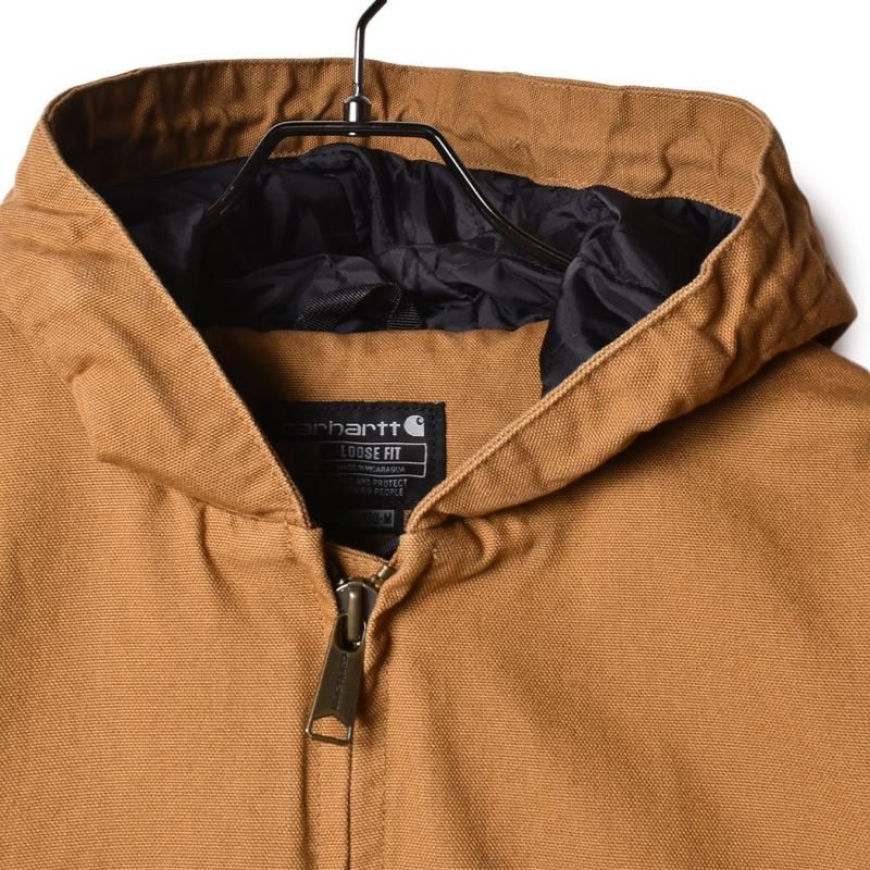 CARHARTT Insulated Active Jac Loose Fit Washed Duck 
