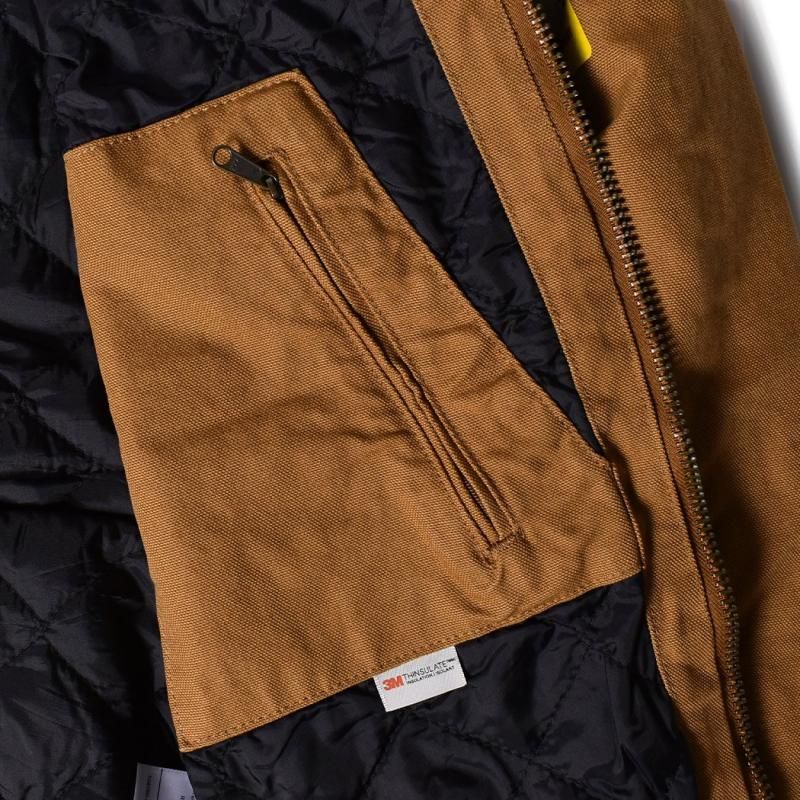 CARHARTT Insulated Active Jac Loose Fit Washed Duck CARHARTT Insulated Active Jac Loose Fit Washed Duck