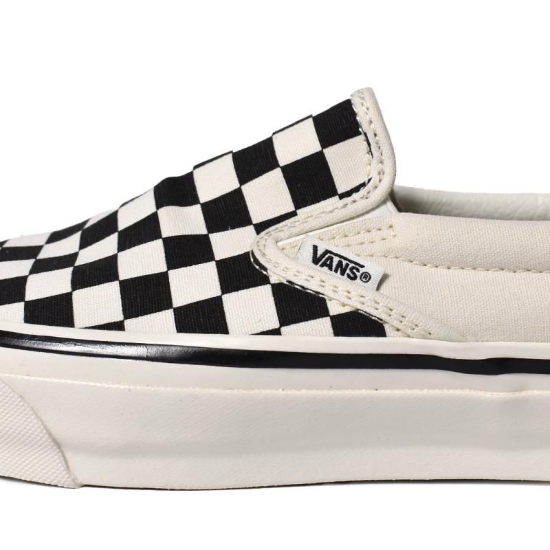 VANS MTE SLIP-ON REISSUE 98 Black Marshmallow Checkerboard