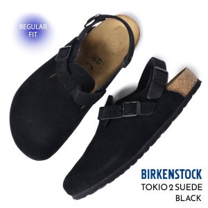 BIRKENSTOCK TOKIO 2 SUEDE ( REGULAR FIT ) BLACK ӥ륱󥷥ȥå ȥ   ܥȥ BOSTON   1028337