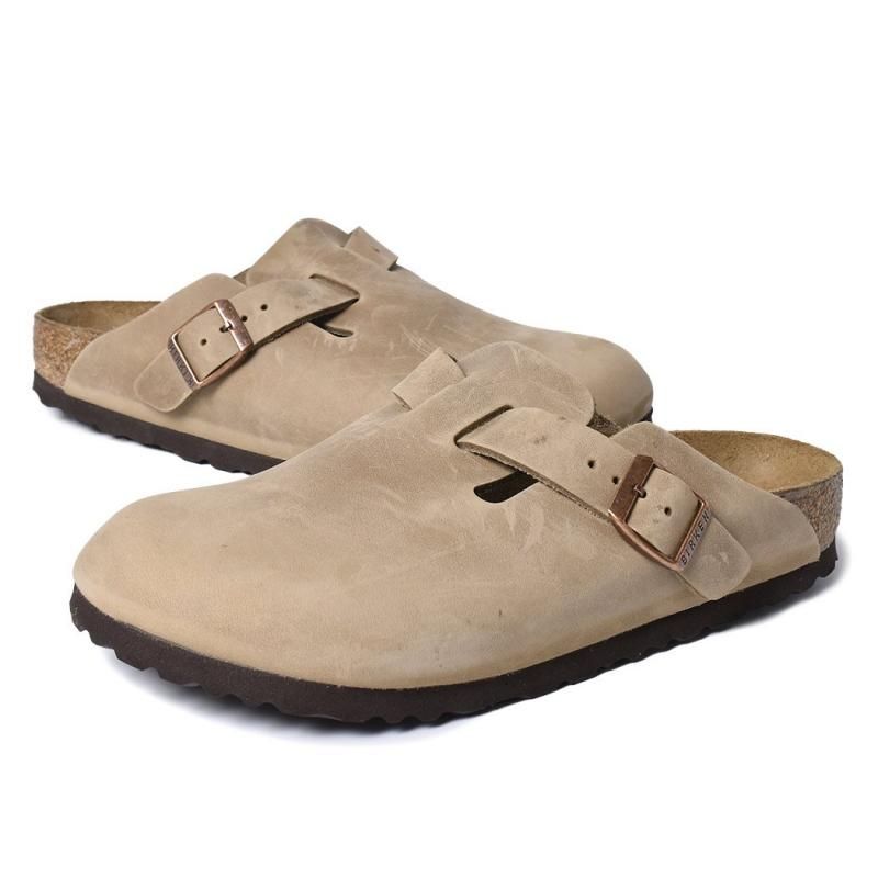 美品　BIRKENSTOCK BOSTON/サンダル BIRKENSTOCK BOSTON SOFT FOOTBED SUEDE ( NARROW FIT ) MINK