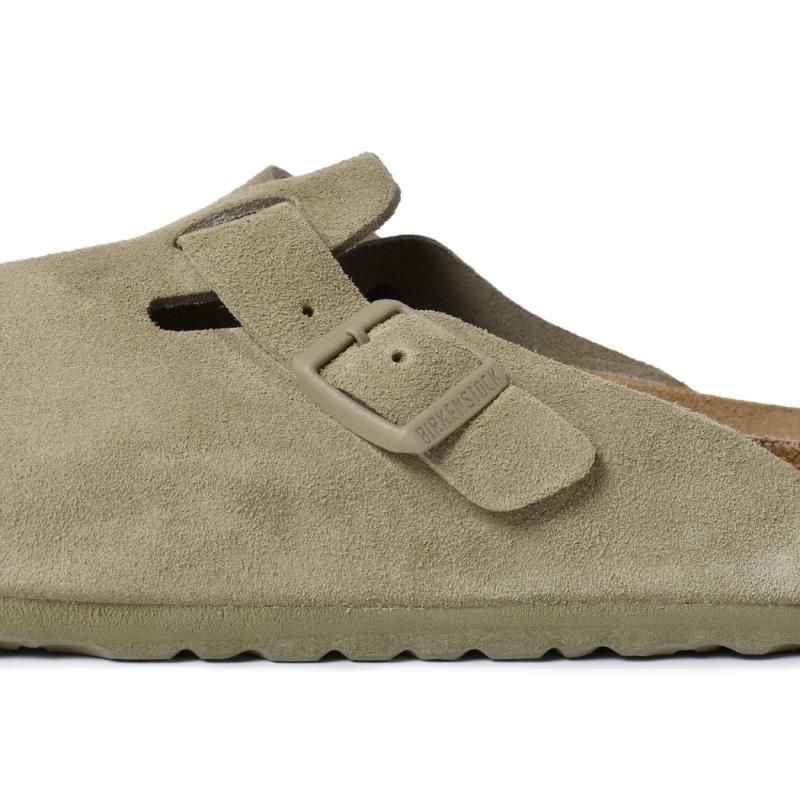 ビルケンシュトック　ボストンスエード　カーキ色 28cm BIRKENSTOCK ビルケンシュトック サンダル メンズ 男性用