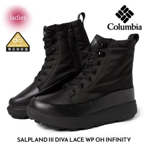 Columbia SALPLAND III DIVA LACE WP OH INFINITY BLACK ӥ åץ 3 塼 ˡ ֡ ǥ YL9101-010