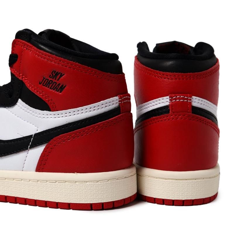 NIKE AIR JORDAN 1 RETRO HIGH OG PS Black Toe Reimagined ʥ  硼 ˡ å 塼 KIDS FD1412-106
