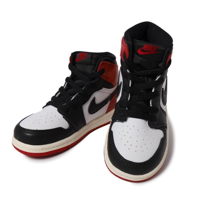 NIKE AIR JORDAN 1 RETRO HIGH OG TD Black Toe Reimagined