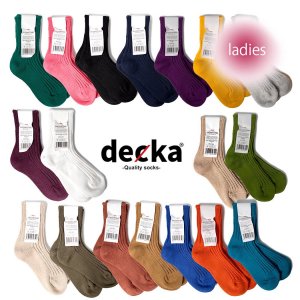 ڥǥdecka -quality socks- Organic Ribbed Socks | Short Length ǥ ˥å  å  ORG-02