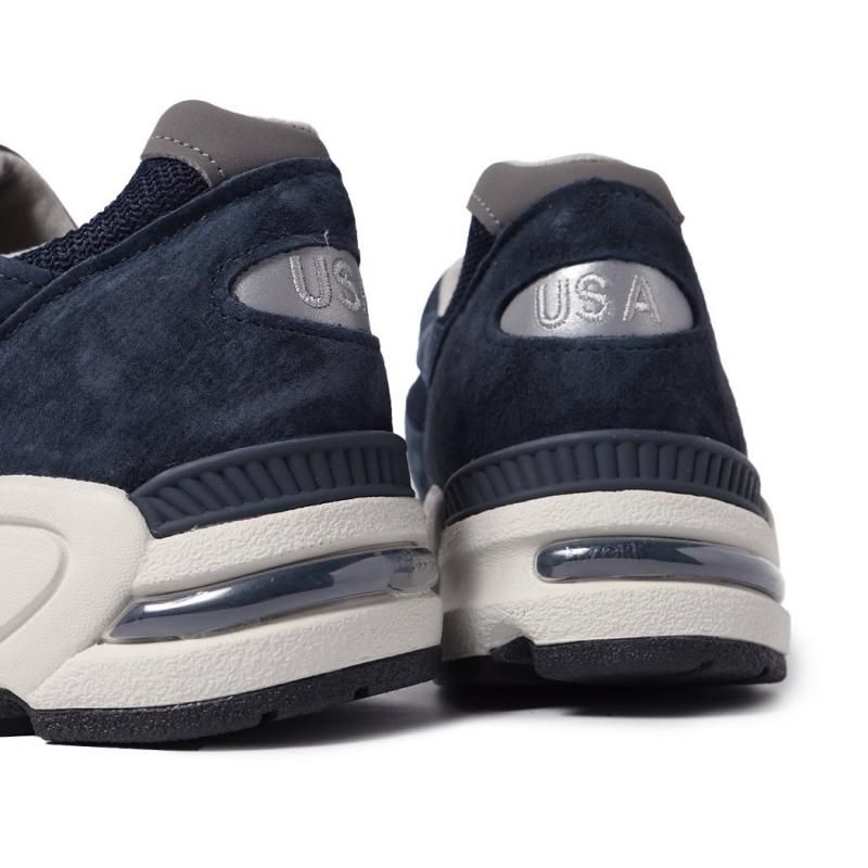 そう　NEW BALANCE M990NB2 New Balance 990v2 Navy Grey Men's - M990NB2 - US