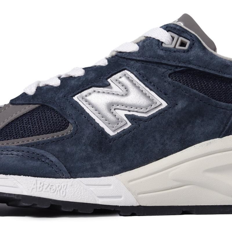 そう　NEW BALANCE M990NB2 New Balance 990v2 Navy Grey Men's - M990NB2 - US