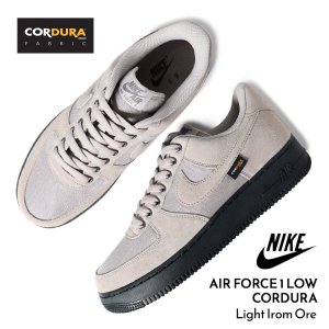  NIKE AIR FORCE 1 LOW CORDURA LIGHT IRON ORE  ʥ ե ǥ ˡ ( 졼   HQ3822-001 )