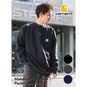 CARHARTT Midweight Crewneck Pocket Sweatshirt ϡ ߥåɥ å ȥ졼ʡ ץ륪С å 103852