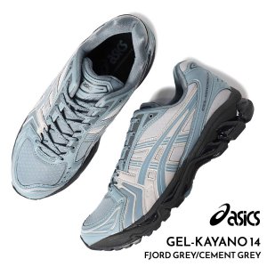 asics GEL-KAYANO 14 FJORD GREY/CEMENT GREY å   ˡ ( 졼   141203A412-400 )