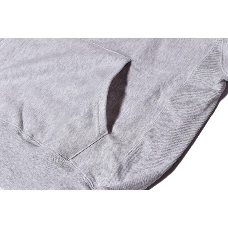 海外限定 Champion USNA NAVY REVERSE WEAVE HOODED SWEAT GREY