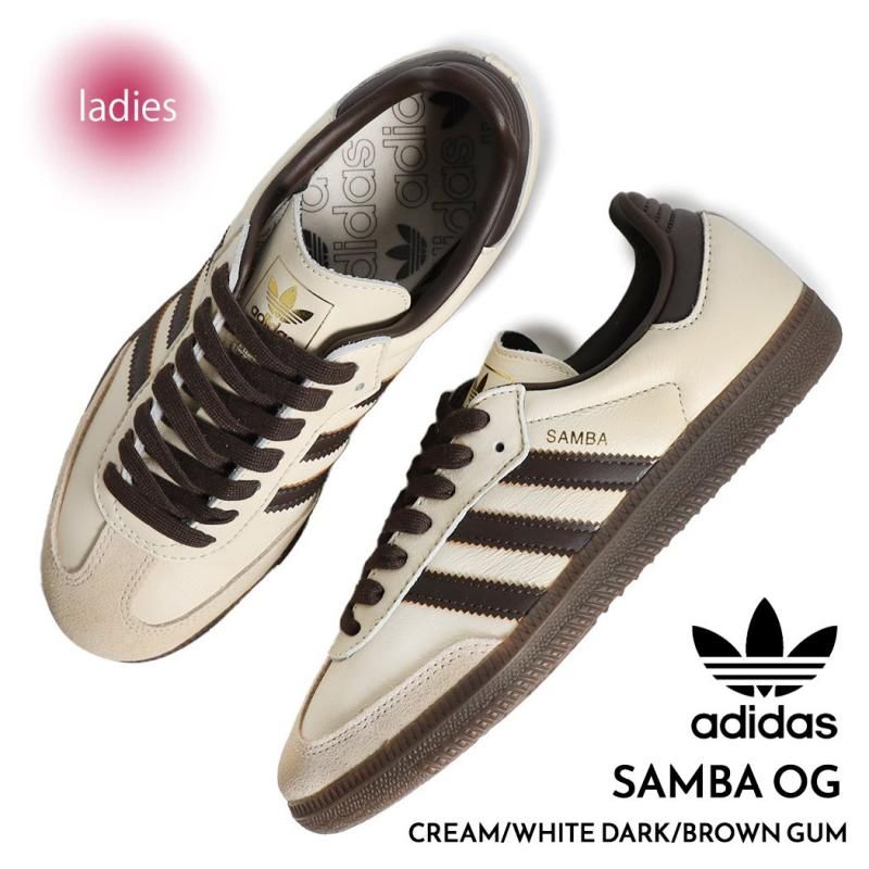 adidas SAMBA OG W CREAM/WHITE DARK/BROWN GUM ǥ  ˡ ( ꡼ 㿧 ֥饦 ǥ  JR2660 )